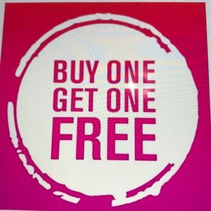 Buy one get one free